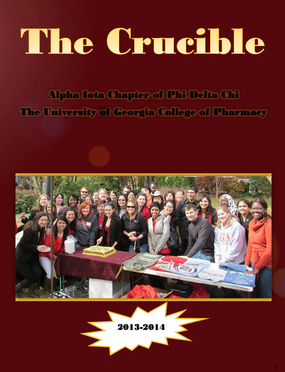 2014 Crucible cover